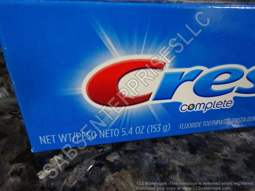 Crest Complete Plus Scope Minty Fresh Fluoride Toothpaste 5.4 oz - 10 Pack