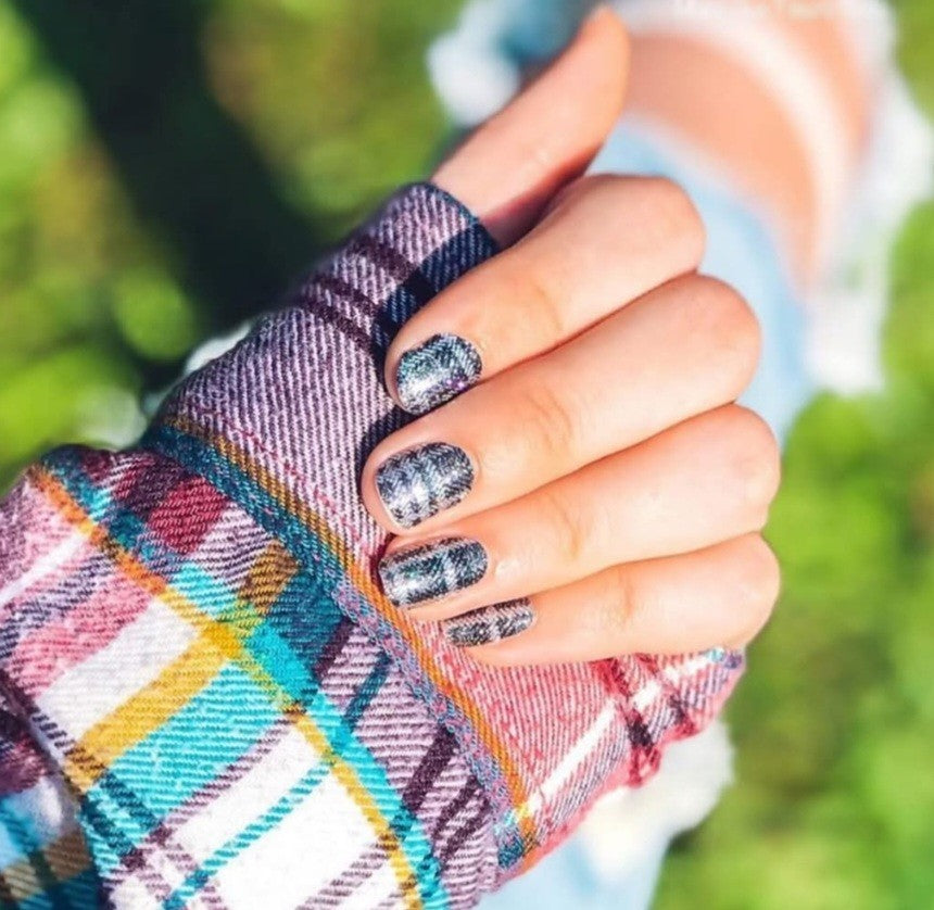 Color Street Nail Polish Strips - Plaid Reputation Retired Set