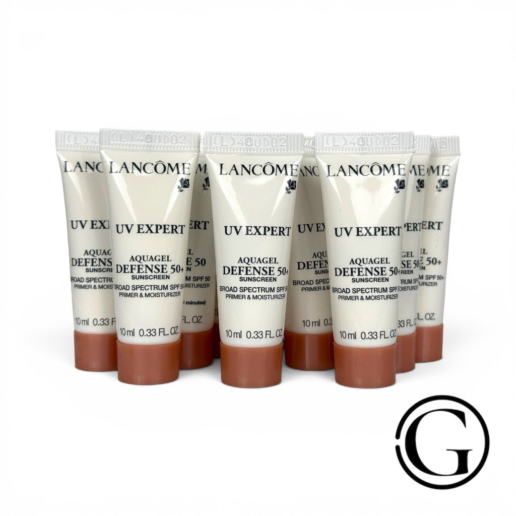 Lancome UV Expert Aquagel SPF 50 Sunscreen Primer Set 10x 0.33oz
