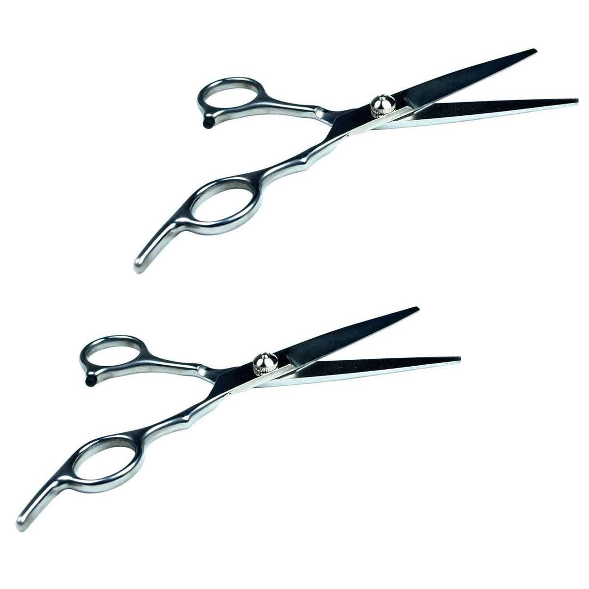 Professional Hair Cutting Scissors 6.75 Inch Barber Shears Tension Adjustable - 2 Pack