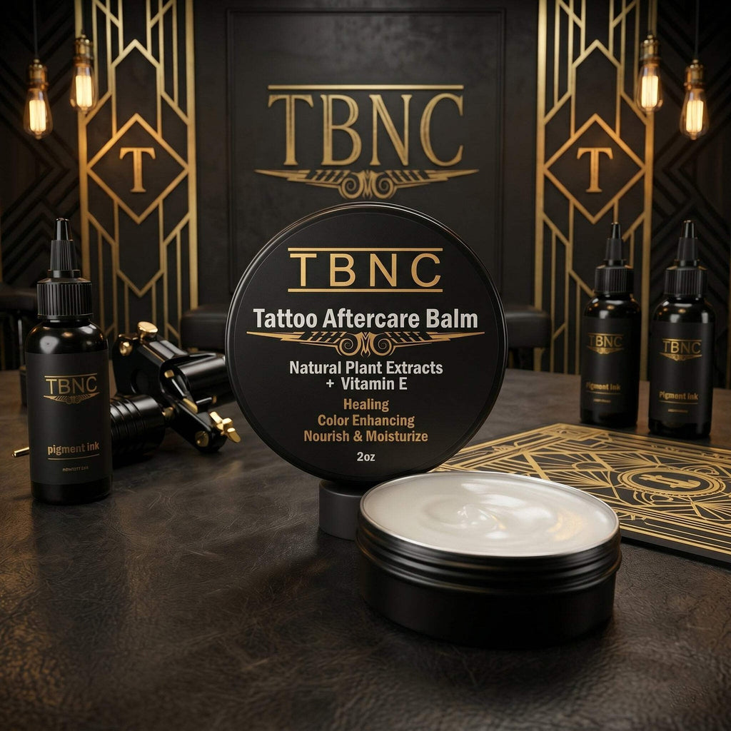 Tattoo Aftercare Balm TBNC - Non-Greasy Hydrating Skin Treatment for Ink