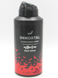 Men's Body Spray - Immortal Scent, 3.7 Oz, Black Plum & Saffron