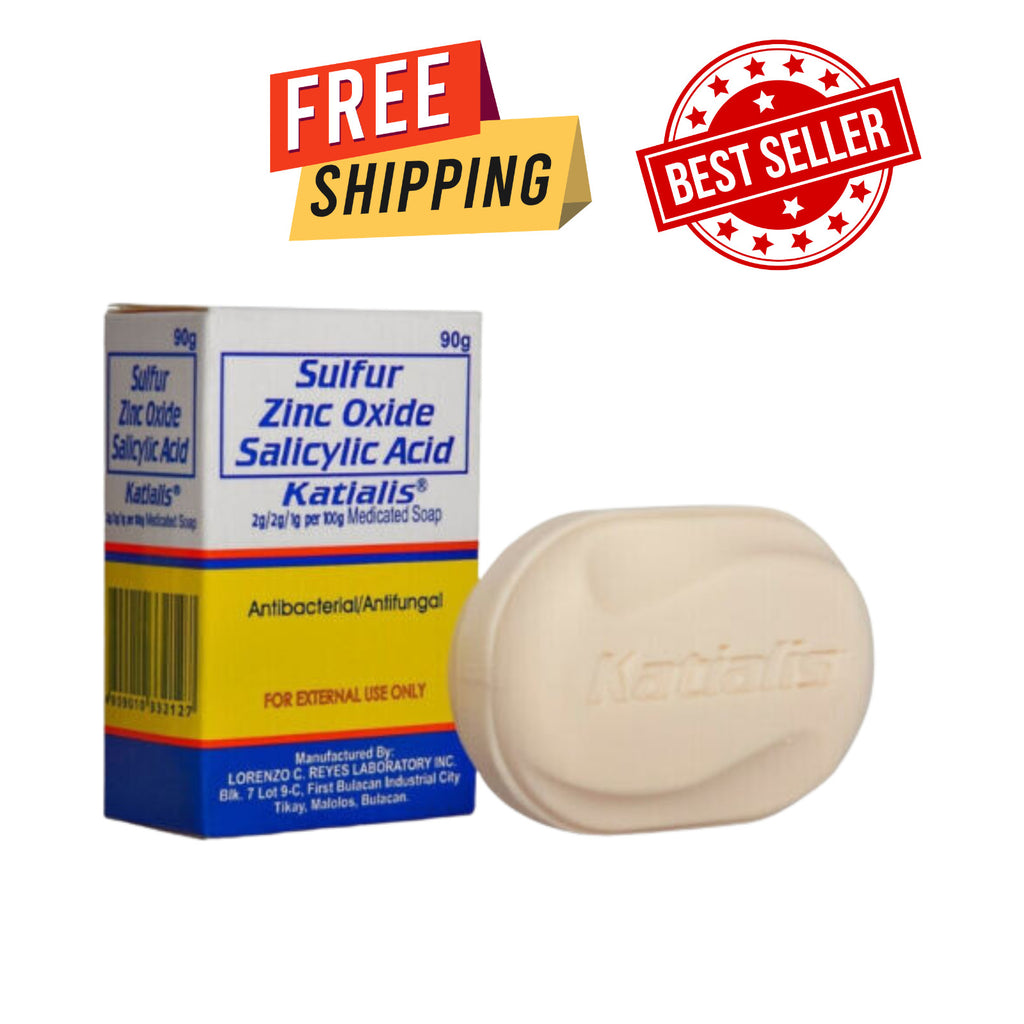 Medicated Anti-Bacterial and Anti-Fungal Soap - 90g for Skin Relief