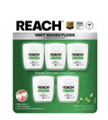 Mint Waxed Dental Floss Refills - 10 Pack, 100 Yards Each, Total 1000 Yards
