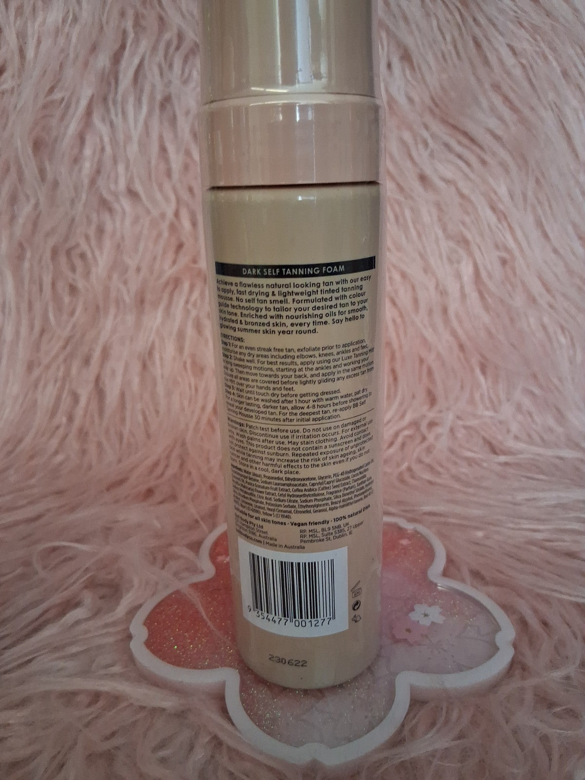 Self Tanning Mousse Dark - 3 Pack, 6.7 fl oz Each, Sunless Tan