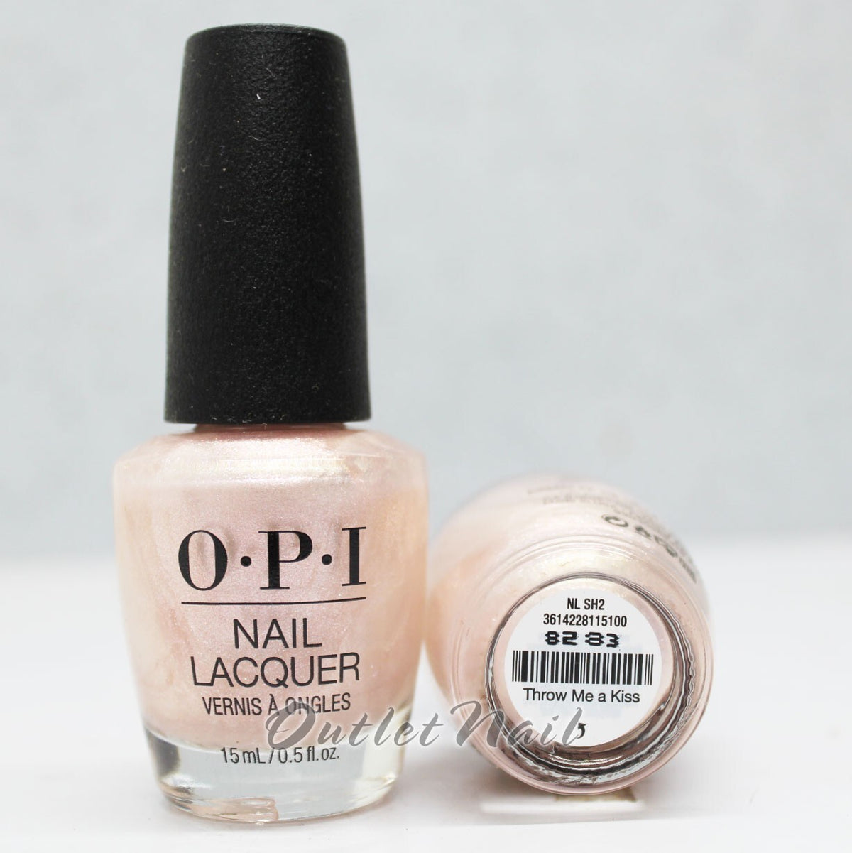 OPI Nail Lacquer Polish Throw Me A Kiss 15mL - Long-Lasting Nail Color