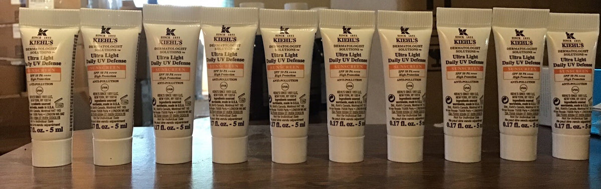 10-Pack SPF 50 PA+++ UV Defense Sunscreen Lot - Lightweight Daily Protection
