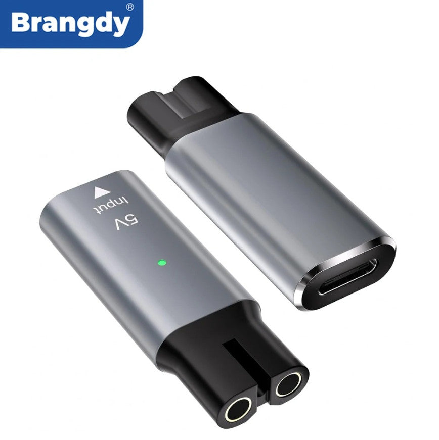 USB-C Shaver Adapter Converter for Philips OneBlade Travel Charger