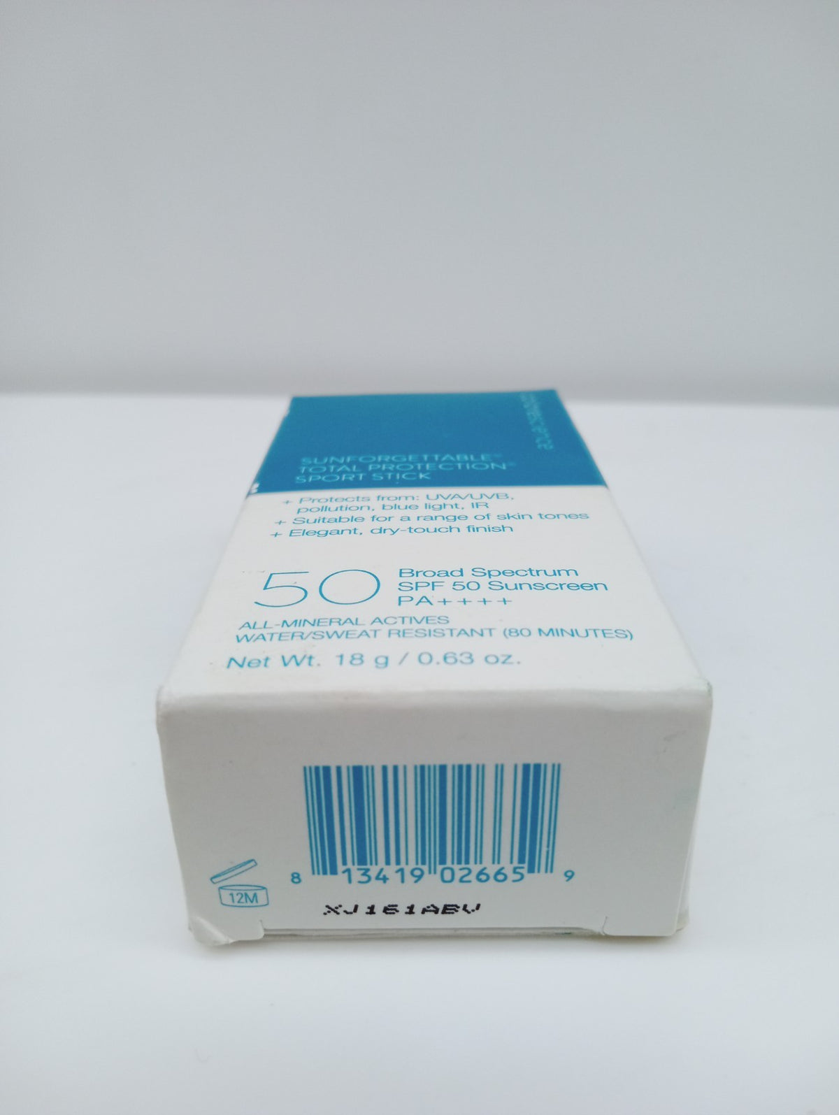 SPF 50 Sport Stick Sunscreen - Total Protection, Water-Resistant, 18g