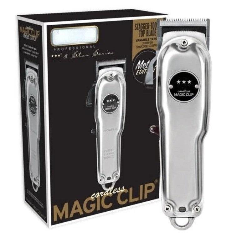 Cordless Hair Clipper with Taper Lever and Precision Blades
