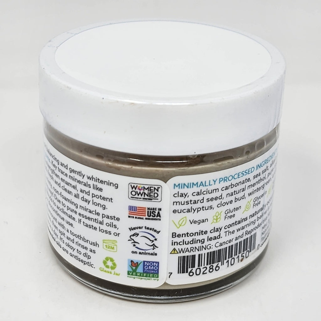 Alkalizing Mineral Toothpaste Peppermint Fluoride-Free 3 oz Tube