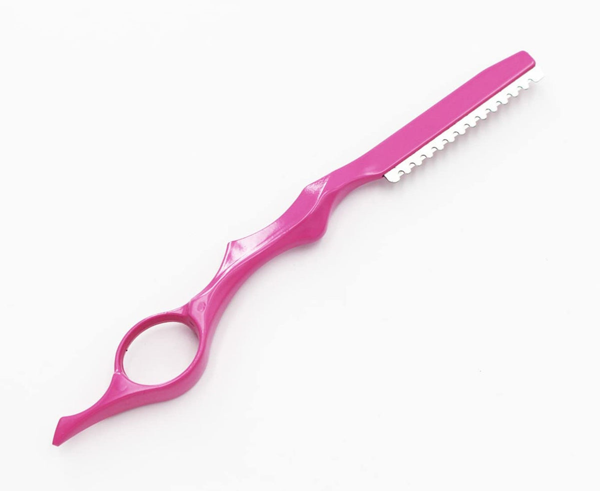 Pink Professional Hair Cutting Scissors & Thinning Shears - 5.5 Inch Set