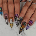 48Pcs Halloween Ghost Pumpkin Press On Nails - Spooky Holiday Nail Art
