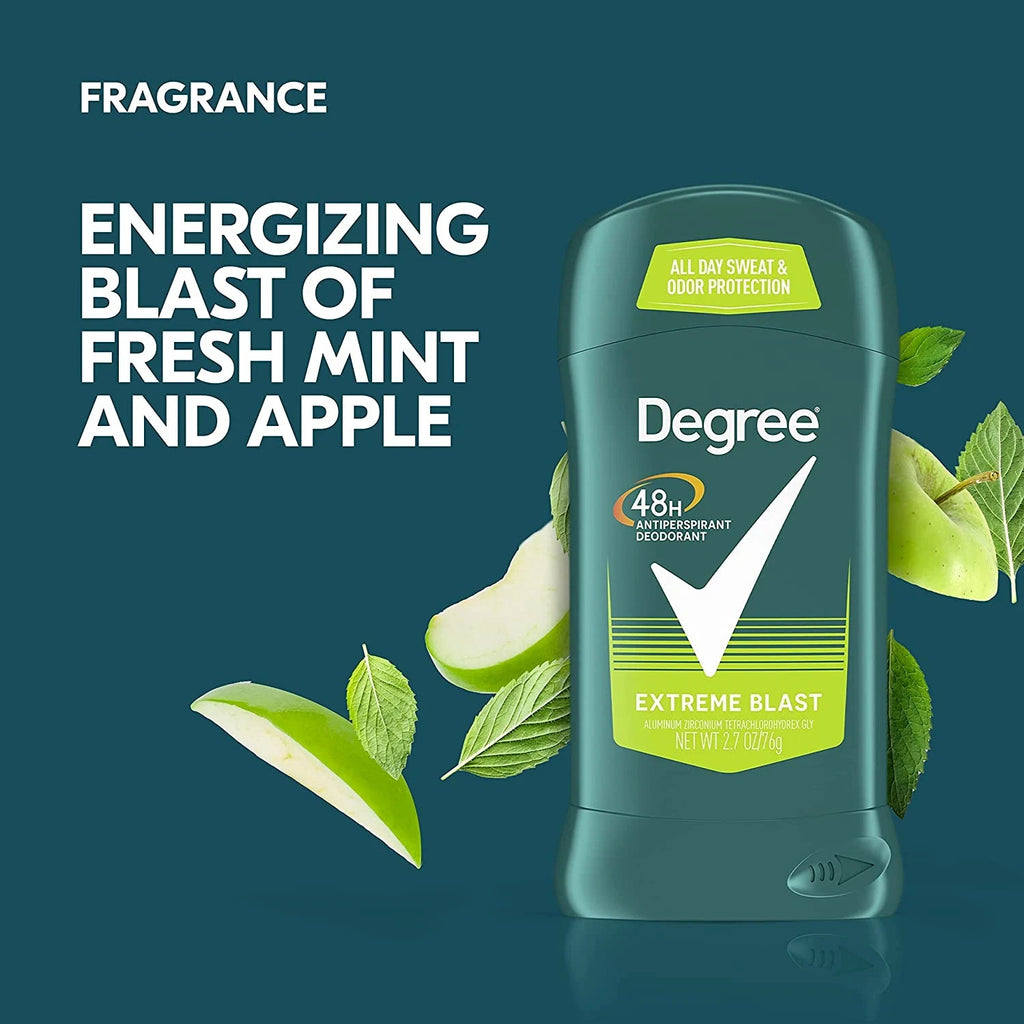 Men's Antiperspirant Deodorant Stick 48-Hour Fresh Citrus Scent 2.7 oz - 6 Pack