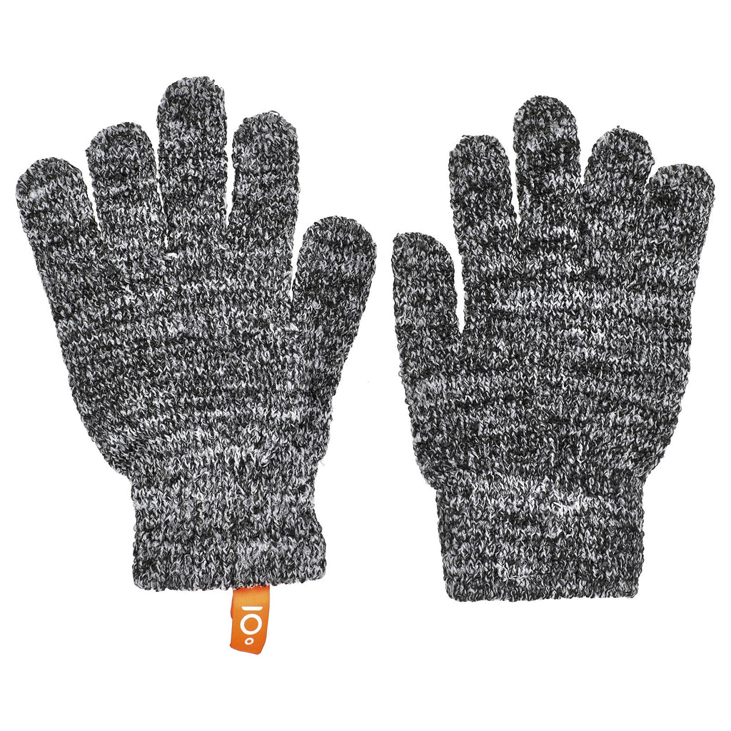 Exfoliating Body Gloves with Charcoal Infusion - 1 Pair