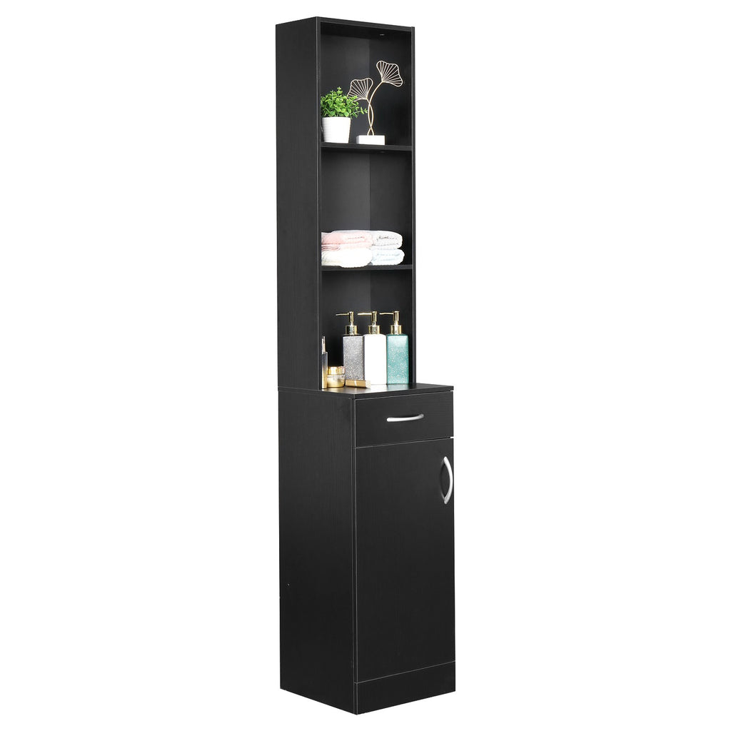Wall Mount Hair Styling Barber Station with Drawer Storage for Salons