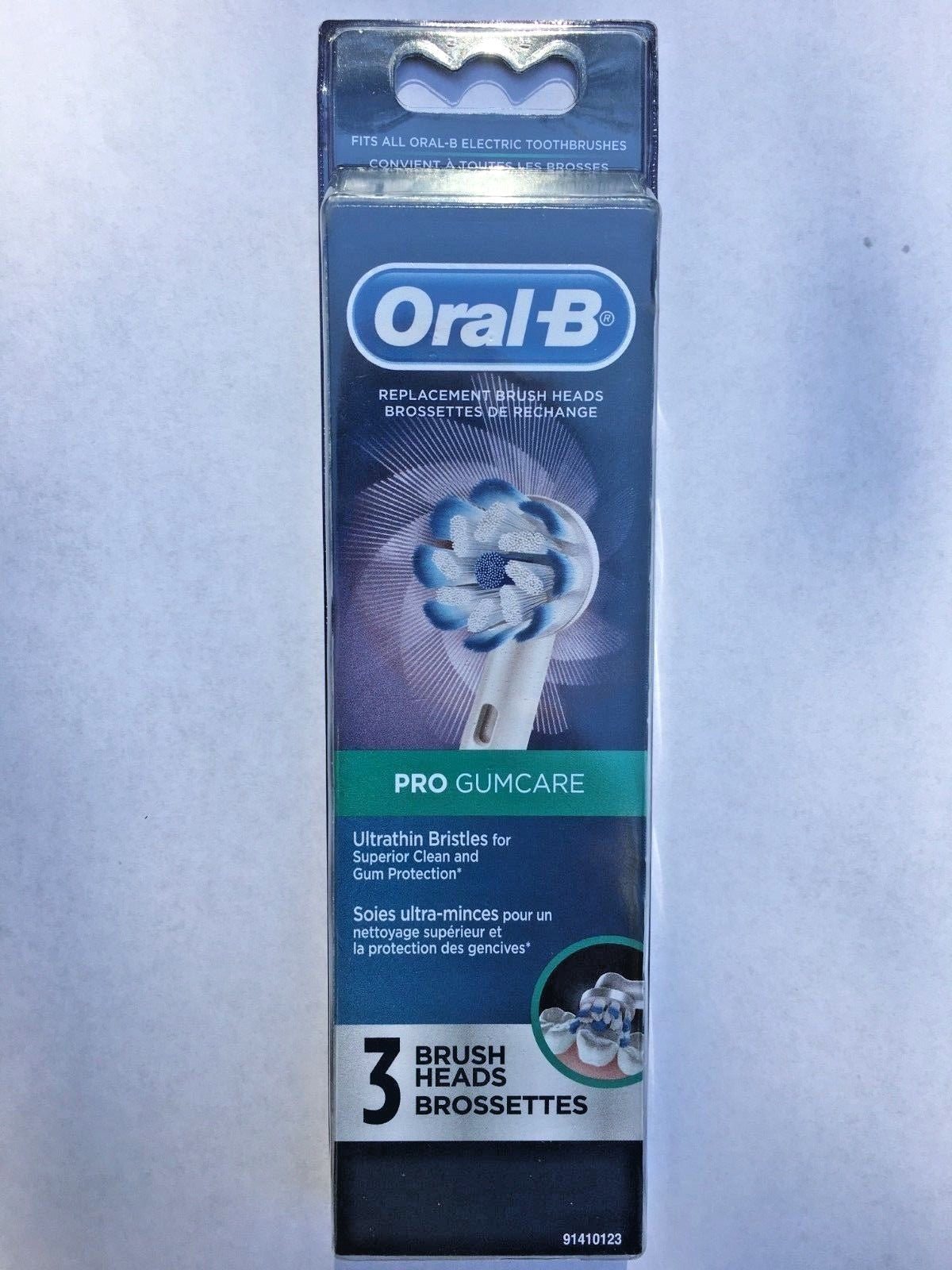 3 Replacement Toothbrush Heads for Oral-B Pro GumCare - Genuine
