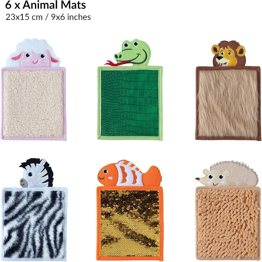 Sensory Wall Tiles for Autistic Children - Tactile Play Mats for Kids