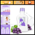 Kids Alcohol-Free Strawberry Mouthwash - Gentle Fluoride-Free Oral Rinse