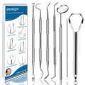 7-Piece Dental Hygiene Kit with Stainless Steel Tools for Teeth Cleaning
