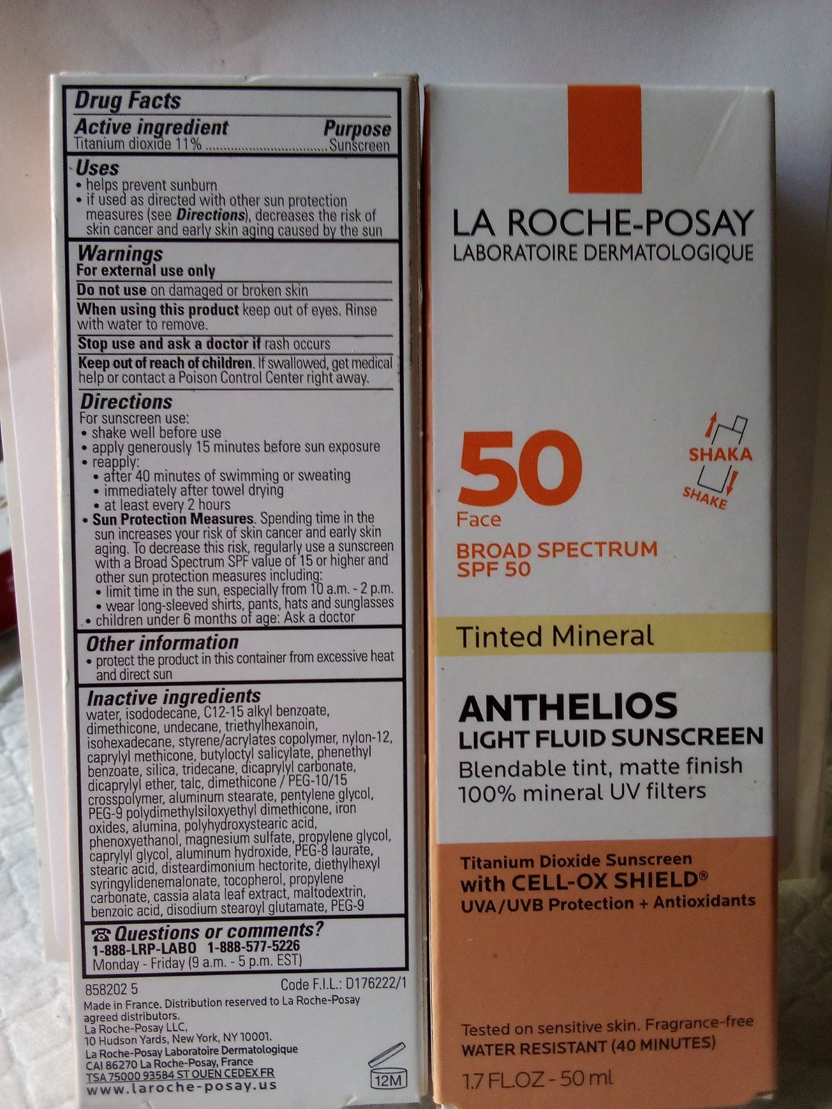 Tinted Mineral SPF 50 Sunscreen with Zinc - 1.7 oz 2-Pack
