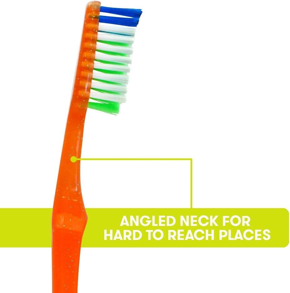 Reach Crystal Clean Firm Bristle Toothbrushes - 6 Pack for Effective Oral Care