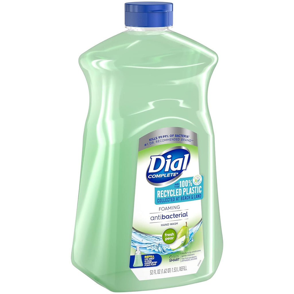 Antibacterial Hand Soap Refill - Fresh Pear Scent, 52 Fl Oz, 3 Pack