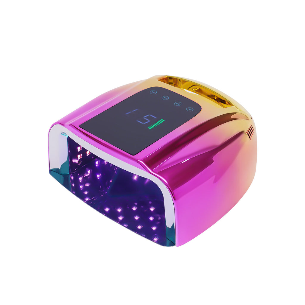 Rechargeable Cordless Nail Dryer 96W LED UV Manicure Lamp with 4 Timer Settings