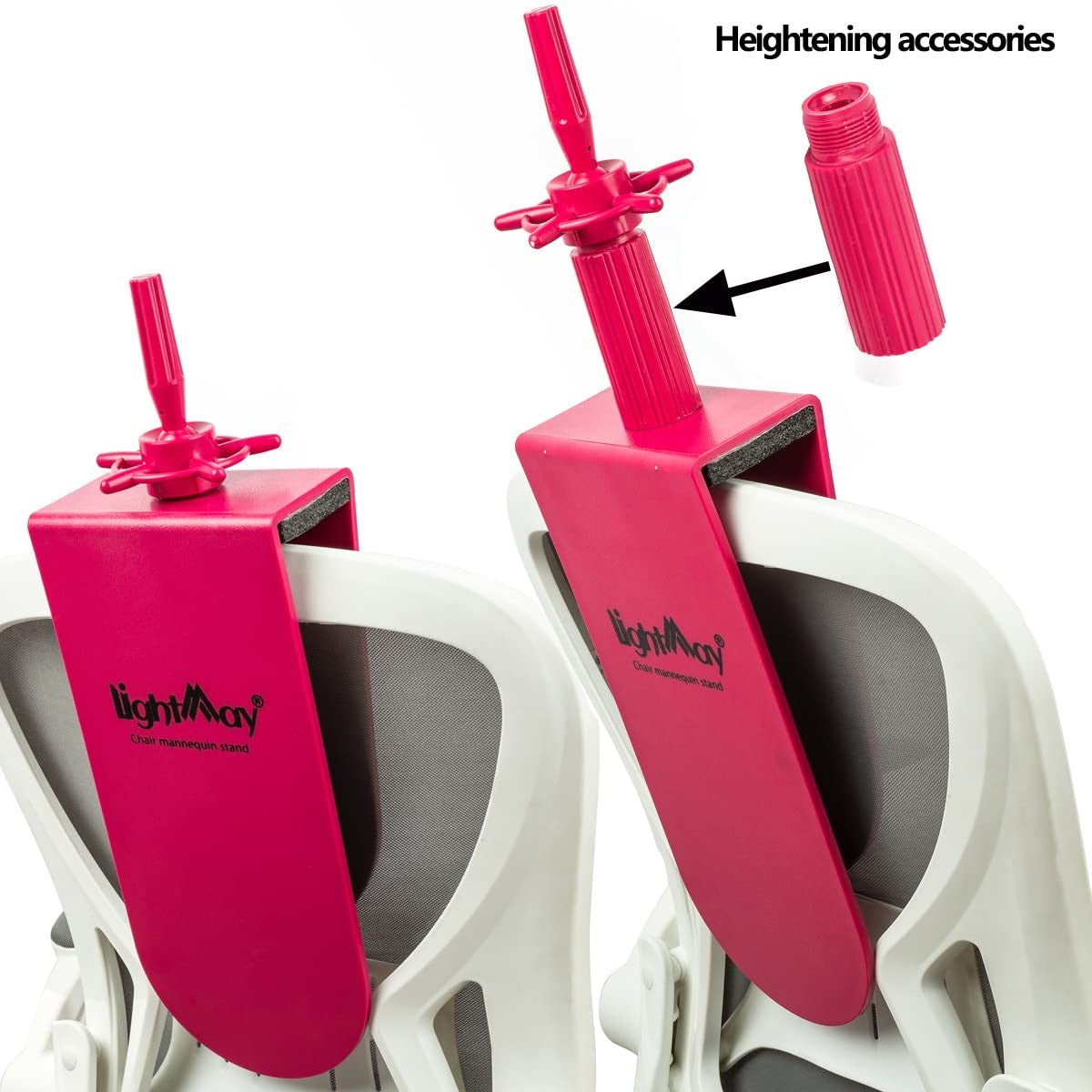 Mannequin Head Stand for Chair Training - Sturdy Display Support
