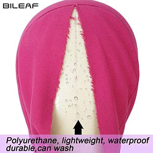 22 Inch Pink Canvas Mannequin Head for Wig Styling & Display
