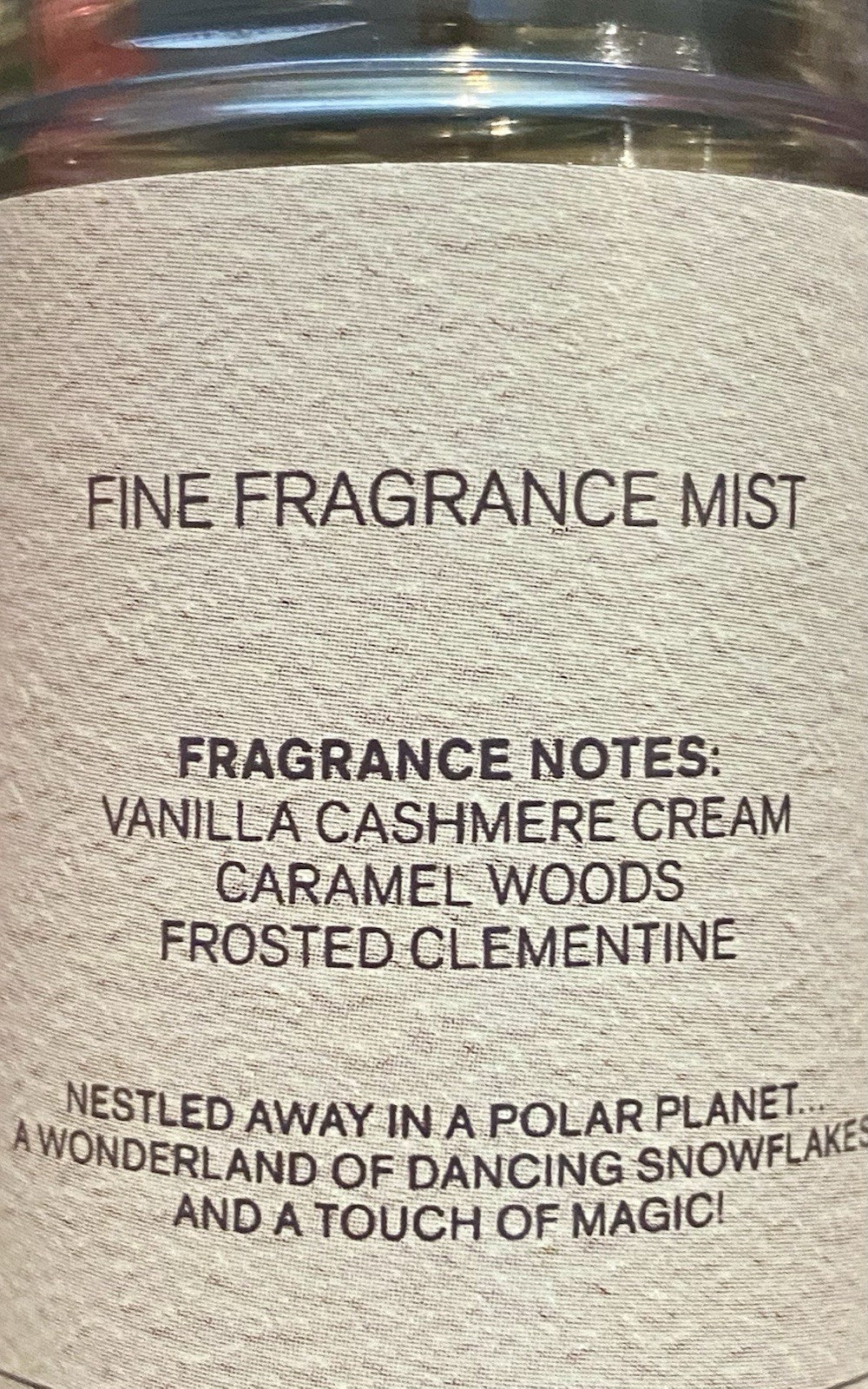 Snowflakes & Cashmere Bath & Body Gift Set with Edp Spray & Car Vent Clip