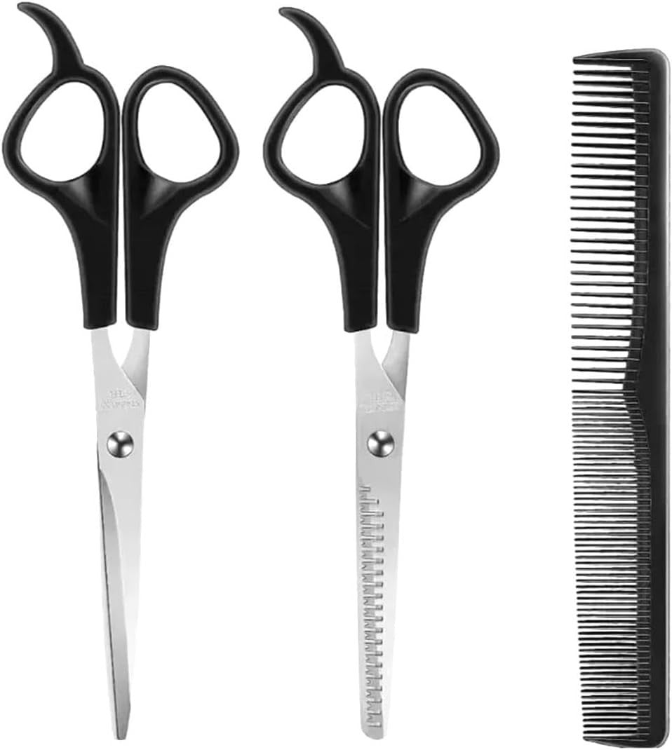 Hair Cutting Scissors Thinning Shears Kit for Salon & Barber Grooming