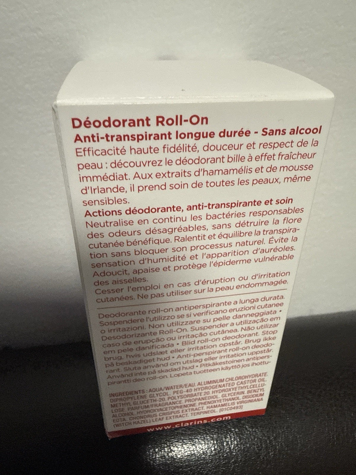 Gentle Care Roll-On Deodorant 50ml - Clarins Personal Care