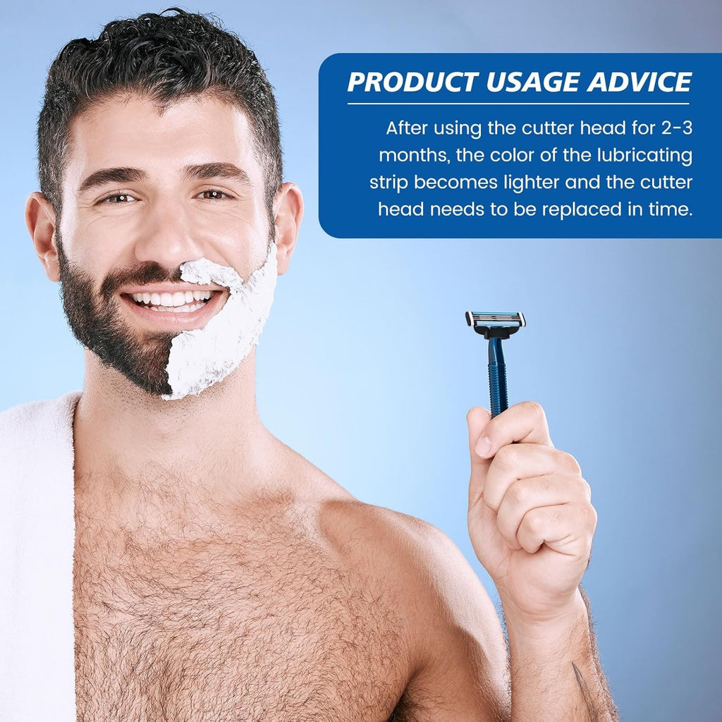 16 Pack Razor Blade Refills for Mach3 & M3 Power Men’s Razors