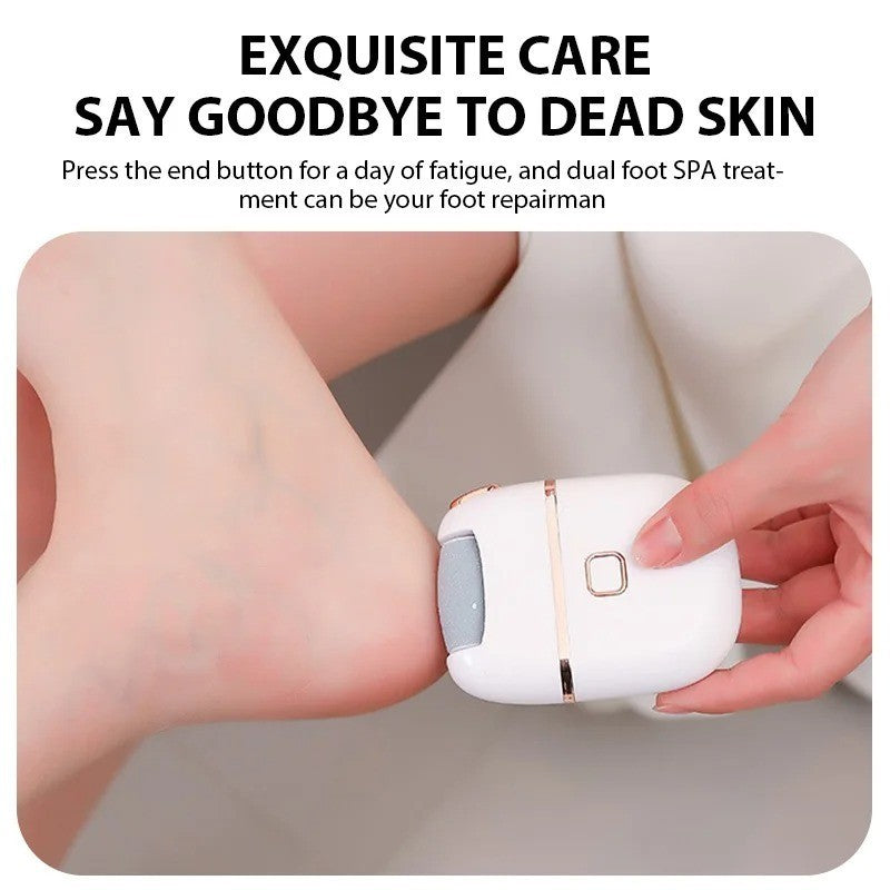 Rechargeable Electric Foot Grinder Callus Remover for Dead Skin Removal