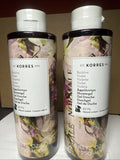 KORRES Violet Shower Gel 8.45 oz Pack of 2 | Moisturizing Body Wash