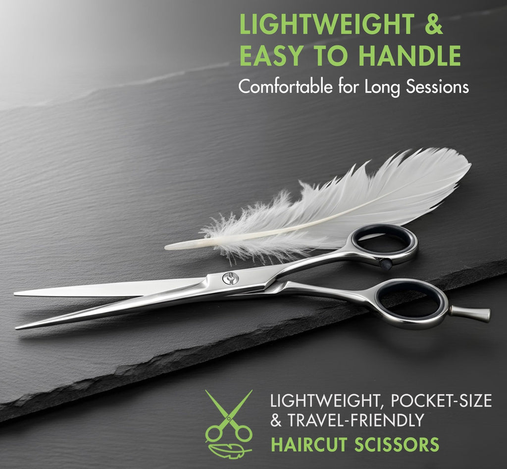 Professional Hair Cutting Scissors 6.5 Inch Stainless Steel Barber Shears