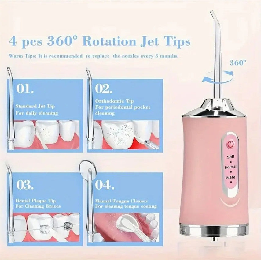 8pcs Water Flosser Nozzle Replacement Tips for Dental Water Jets