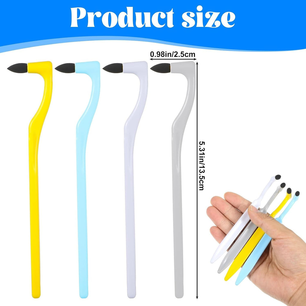 4 Pack Dental Tooth Stain Removers & Plaque Erasers for Oral Care