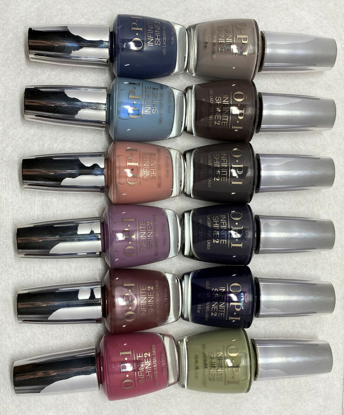 Assorted Nail Polish Set - Infinite Shine & Nicole - 4 Bottles