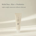 Organic Sunscreen SPF50+ PA++++ Rice & Probiotics 50ml - Sensitive Skin Friendly