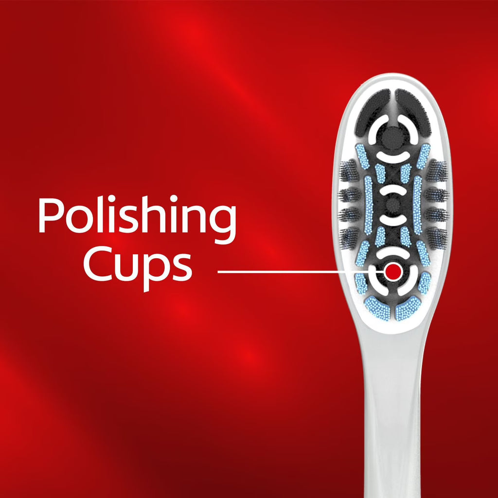 Manual Toothbrush Pack - Soft Bristles, Ergonomic Handle, 8 Count