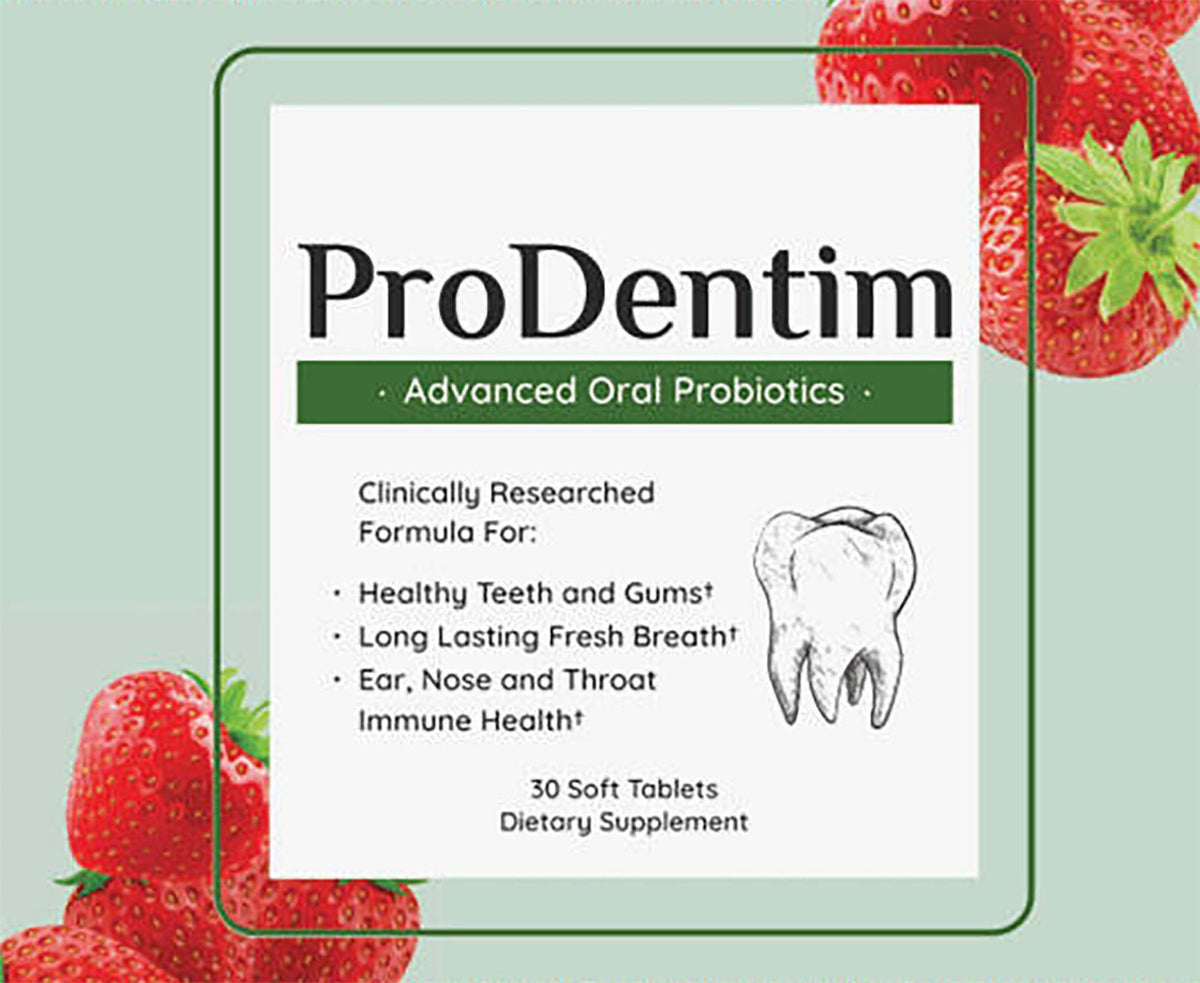ProDentim Probiotics for Healthy Teeth and Gums - 30 Soft Tablets