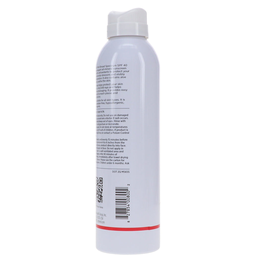 Broad Spectrum SPF 40 Sunscreen Mist for Face & Body - 5 oz