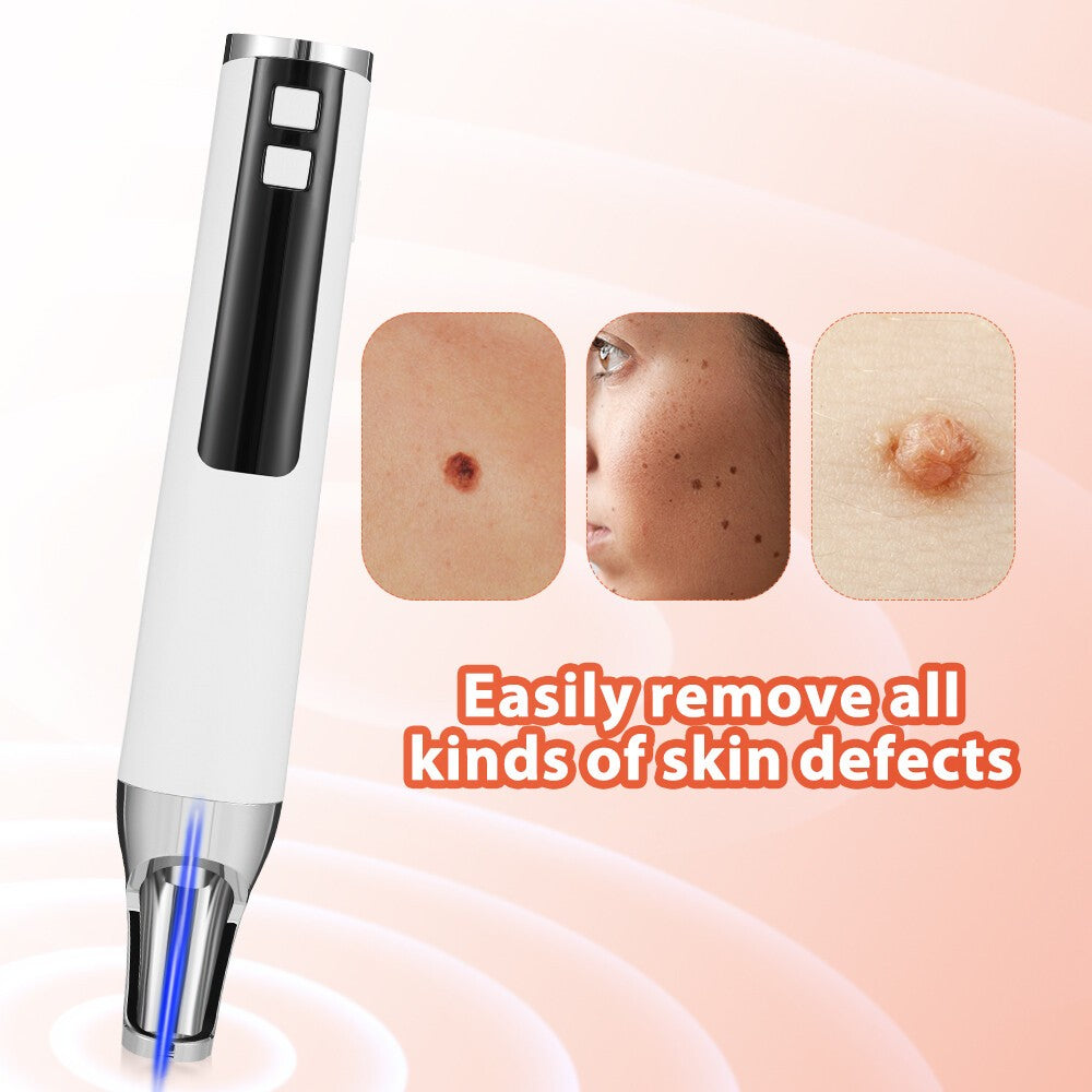 Rechargeable Beauty Pen for Freckle Scar Wart Removal - Portable LED Light Device
