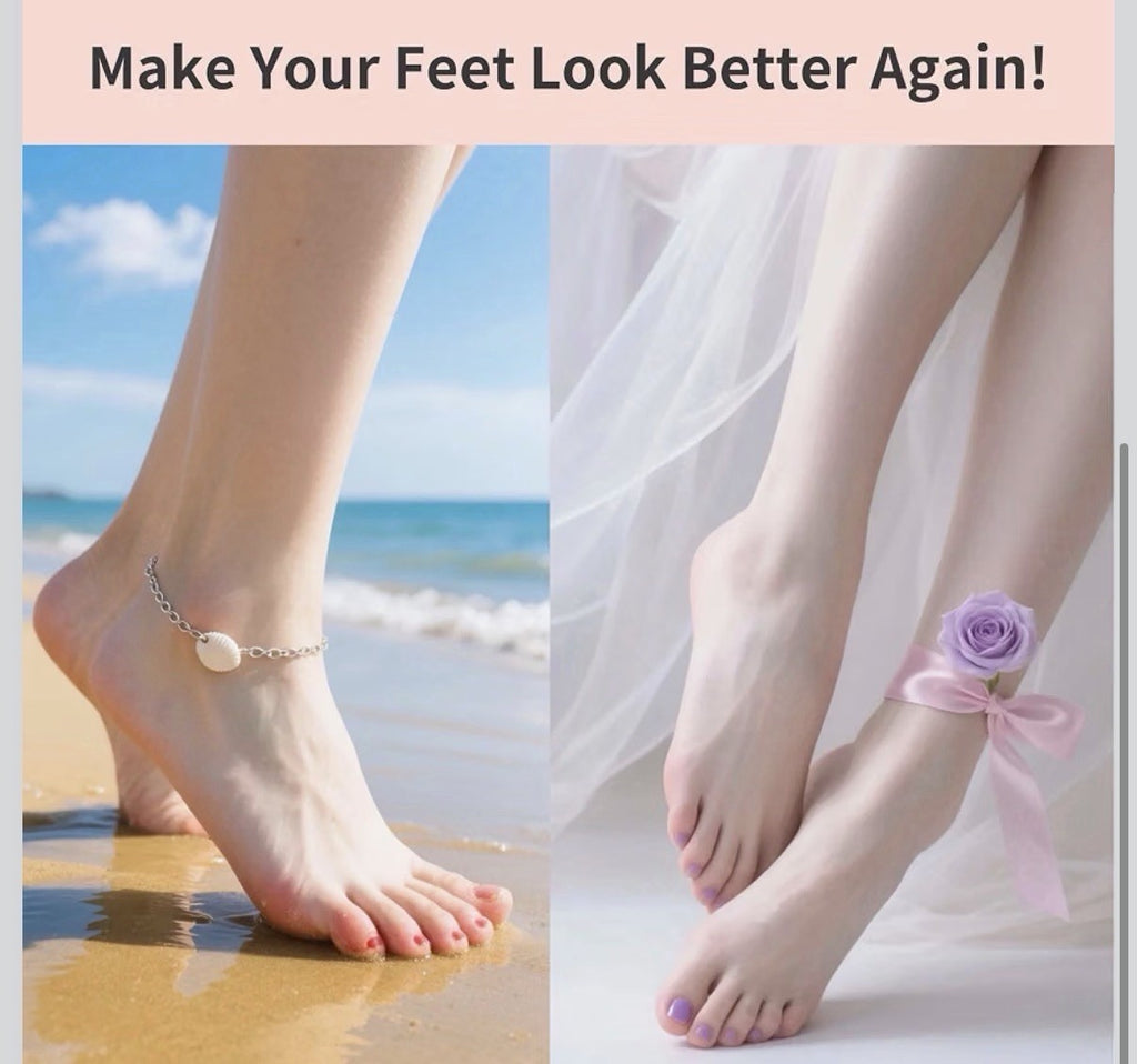 Rechargeable Electric Foot Callus Remover with 3 Sizes - Painless Pedicure Tool