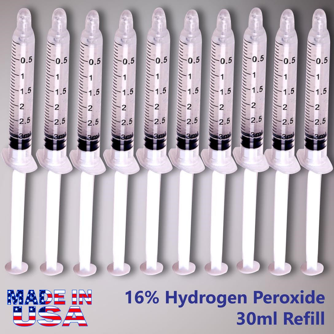 Professional Gel Kit 16% Hydrogen Peroxide - 10 Syringes