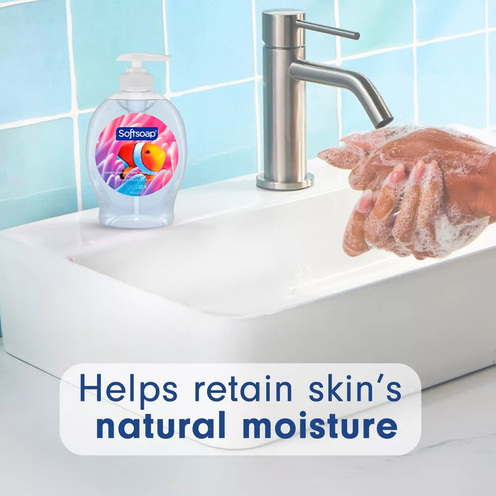 Liquid Hand Soap with Moisturizing Formula - 6 Bottles 7.5 Oz