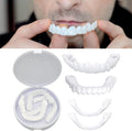 Instant Smile Dental Fake Teeth Set - Upper & Lower Temporary Dentures