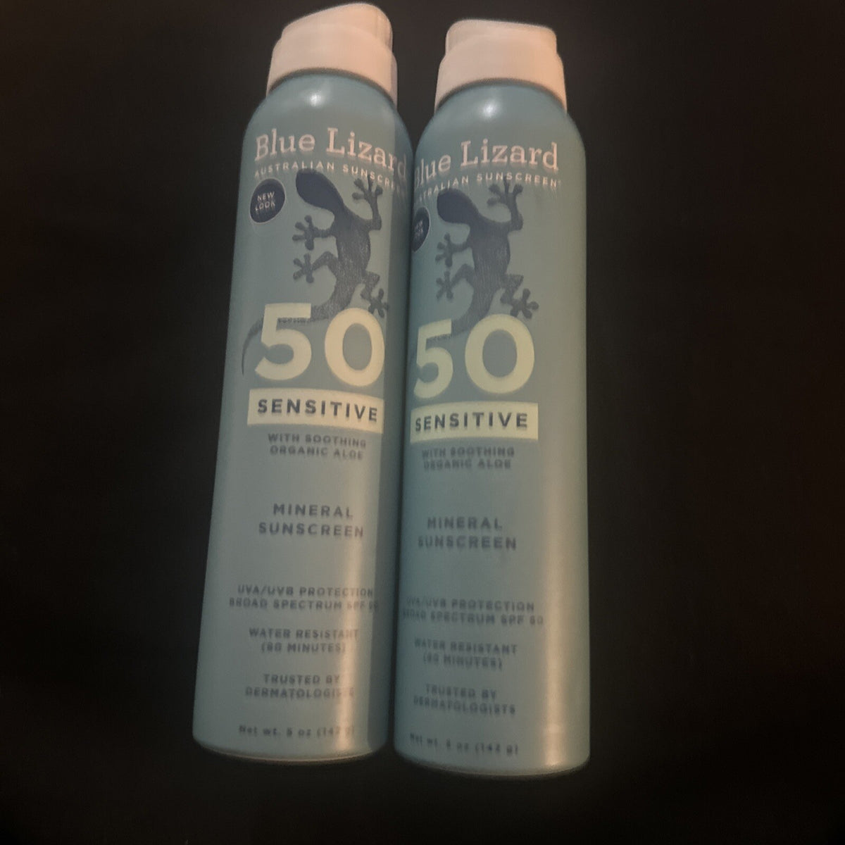Mineral Sunscreen Spray SPF 50 for Sensitive Skin - Pack of 2
